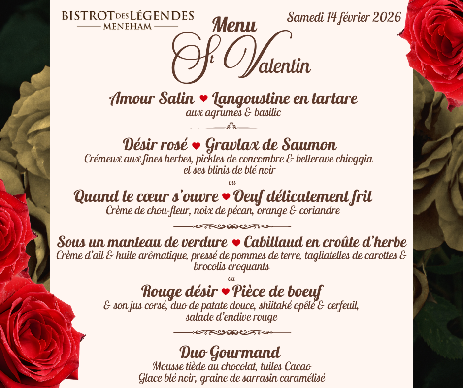 FB BDL 2026 - MENU SAINT VALENTIN FB BDL 2026 - MENU SAINT VALENTIN